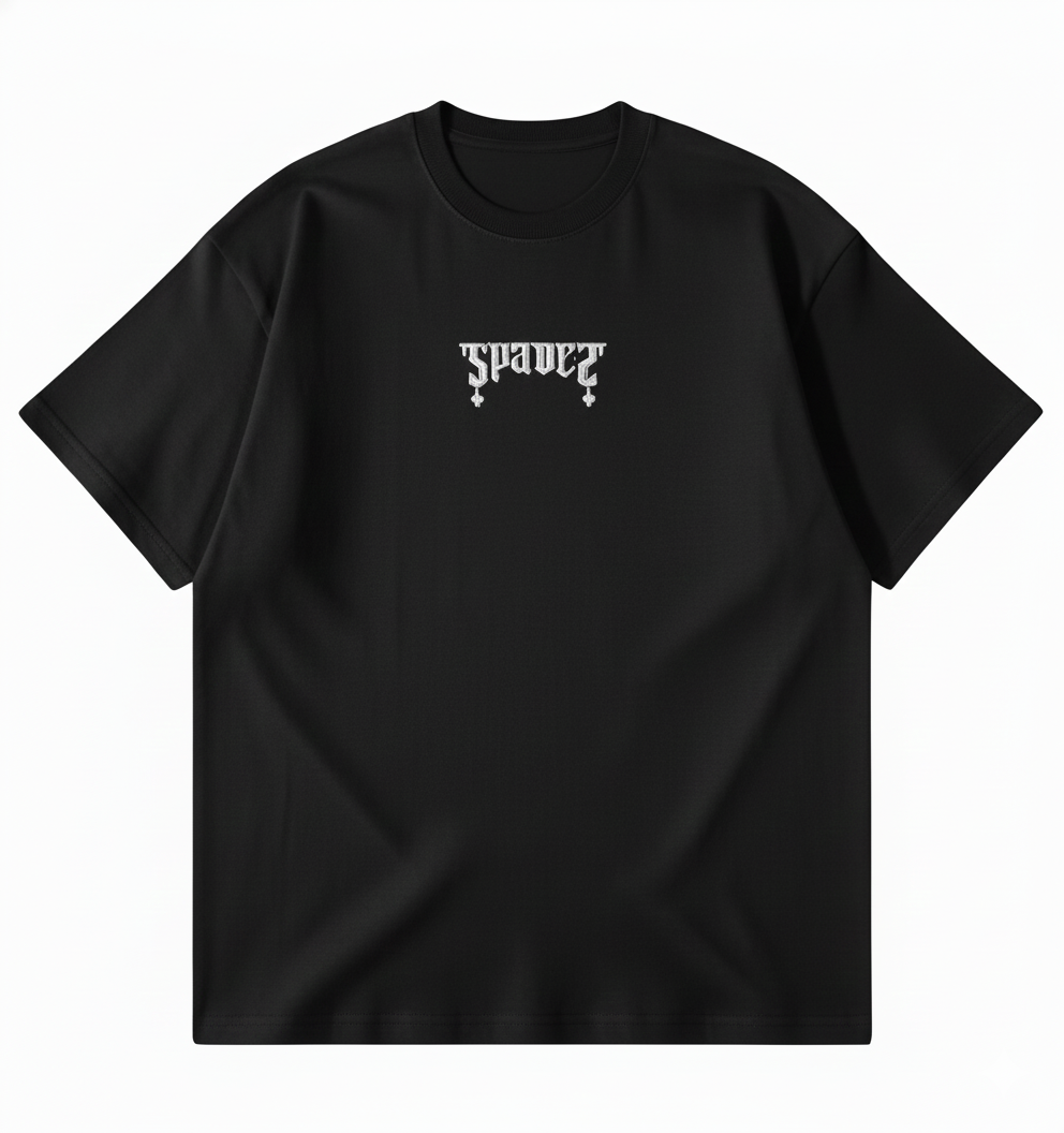 "Spadez" Embroidered Short Sleeve