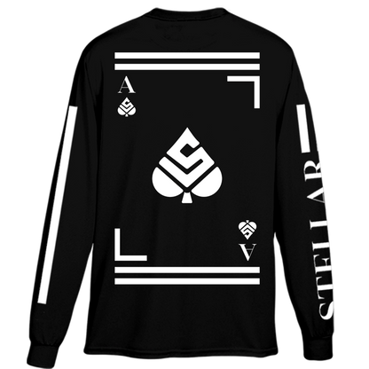 " Ace of Spadez " Stellar Long Sleeve